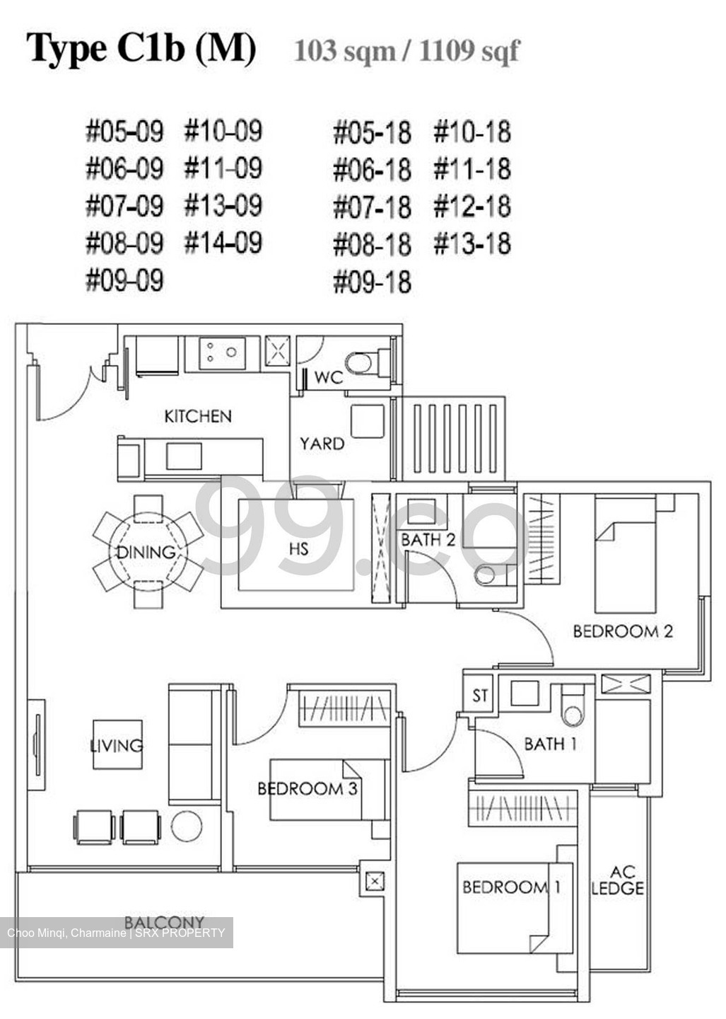 Bedok Residences (D16), Apartment #480692261